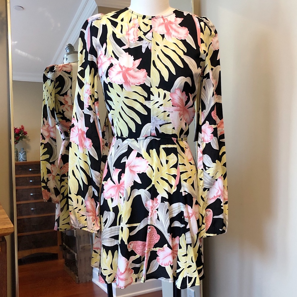 Reformation ~ Magpie Open Back Dress ~ Size S